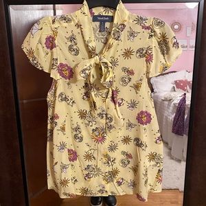 ModCloth Suns & Moon Blouse